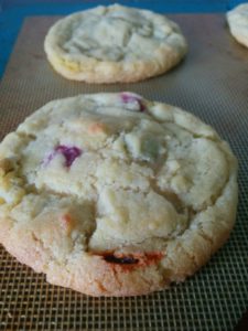cookies with red colours